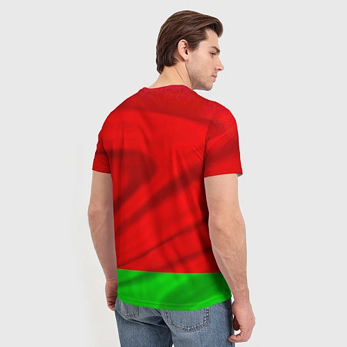Мужская футболка Belarus / 3D-принт – фото 4