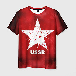 Мужская футболка USSR Star