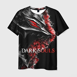 Мужская футболка Dark Souls: Wolf