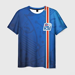 Мужская футболка Сборная Исландии по футболу