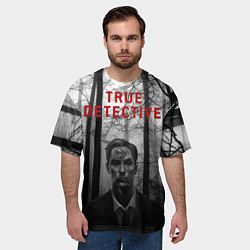 Футболка оверсайз мужская True Detective: Blackwood, цвет: 3D-принт — фото 2