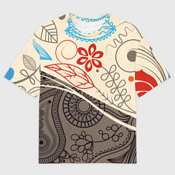 Мужская футболка оверсайз Прованс