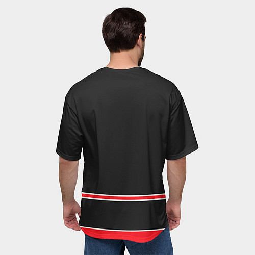 Мужская футболка оверсайз Ottawa Senators / 3D-принт – фото 4