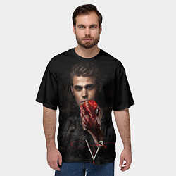 Футболка оверсайз мужская Stefan Salvatore V3, цвет: 3D-принт — фото 2