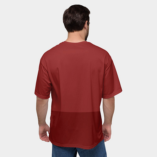 Мужская футболка оверсайз Маркс: Ill Be Back / 3D-принт – фото 4