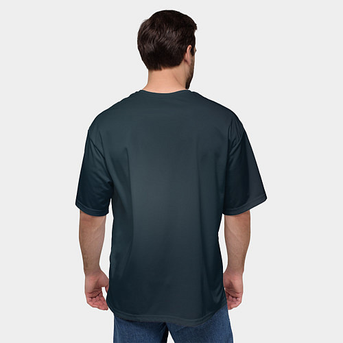 Мужская футболка оверсайз Шерлок в костюме / 3D-принт – фото 4