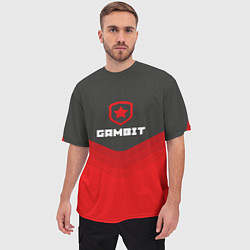 Футболка оверсайз мужская Gambit Gaming Uniform, цвет: 3D-принт — фото 2