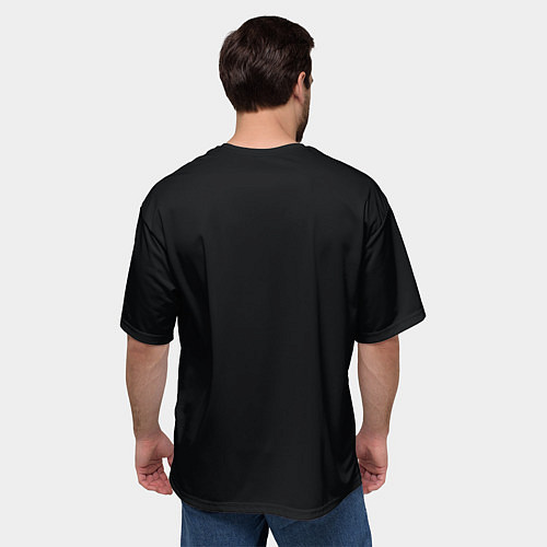 Мужская футболка оверсайз Zombie Rock / 3D-принт – фото 4