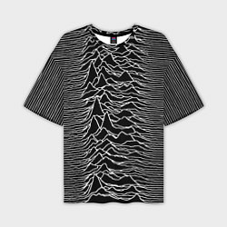 Мужская футболка оверсайз Joy Division: Unknown Pleasures