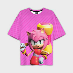 Мужская футболка оверсайз Amy Rose