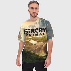 Футболка оверсайз мужская Far Cry: Primal, цвет: 3D-принт — фото 2