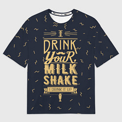 Футболка оверсайз мужская Milk Shake, цвет: 3D-принт
