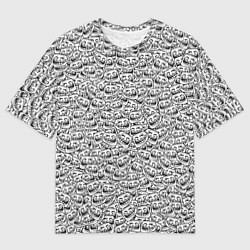 Футболка оверсайз мужская Мегатролль, цвет: 3D-принт