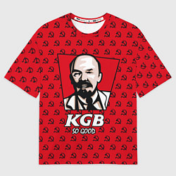 Футболка оверсайз мужская KGB: So Good, цвет: 3D-принт