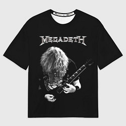 Футболка оверсайз мужская Dave Mustaine, цвет: 3D-принт
