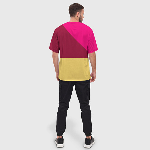 Мужская футболка оверсайз Оззи Осборн: фан-арт / 3D-принт – фото 4