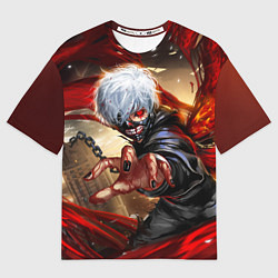 Футболка оверсайз мужская Blood, цвет: 3D-принт