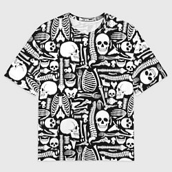 Футболка оверсайз мужская Кости, цвет: 3D-принт