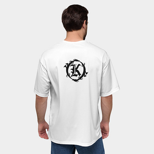 Мужская футболка оверсайз Группа Кукрыниксы / 3D-принт – фото 4