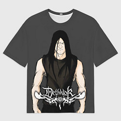 Футболка оверсайз мужская Dethklok Man, цвет: 3D-принт