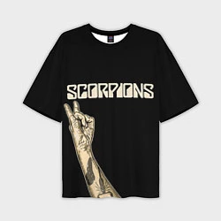 Мужская футболка оверсайз Scorpions Rock