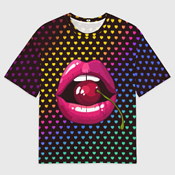 Мужская футболка оверсайз Pop art