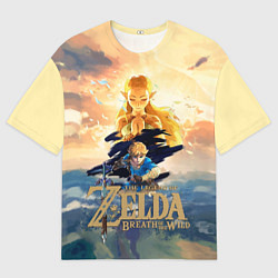 Футболка оверсайз мужская The Legend of Zelda, цвет: 3D-принт