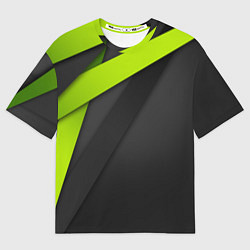 Футболка оверсайз мужская Спортивная геометрия 6, цвет: 3D-принт