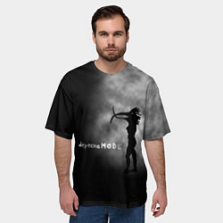 Футболка оверсайз мужская Depeche Mode, цвет: 3D-принт — фото 2