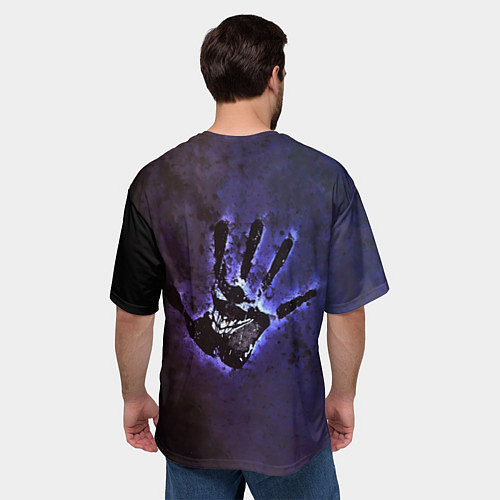 Мужская футболка оверсайз Disturbed: Live at red rocks / 3D-принт – фото 4