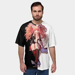 Футболка оверсайз мужская Джунко, цвет: 3D-принт — фото 2