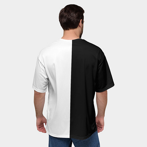 Мужская футболка оверсайз Джунко / 3D-принт – фото 4