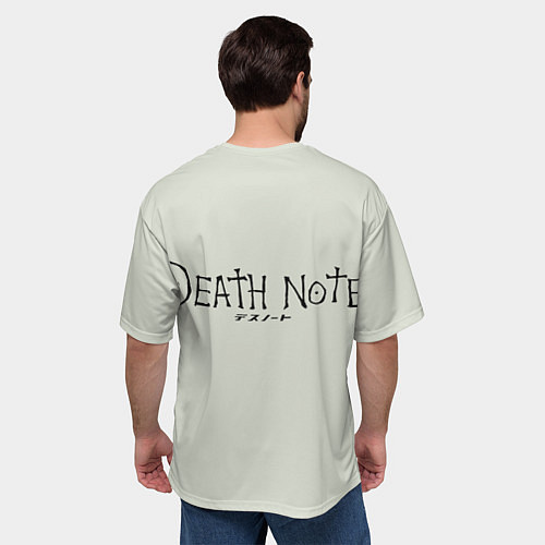 Мужская футболка оверсайз Демон с сердцем / 3D-принт – фото 4