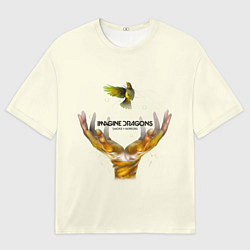 Футболка оверсайз мужская Imagine Dragons S+M, цвет: 3D-принт