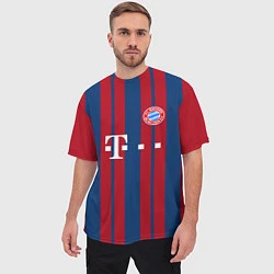 Футболка оверсайз мужская Bayern FC: Original 2018, цвет: 3D-принт — фото 2