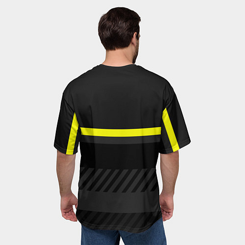 Мужская футболка оверсайз FC Borussia 2018 Original #3 / 3D-принт – фото 4