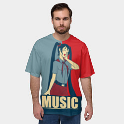 Футболка оверсайз мужская Everlasting Summer, цвет: 3D-принт — фото 2