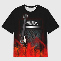 Футболка оверсайз мужская Sum 41: Punk Rock, цвет: 3D-принт