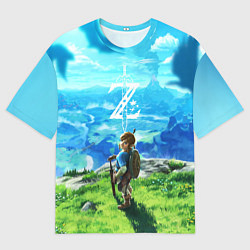 Футболка оверсайз мужская Z-Link, цвет: 3D-принт