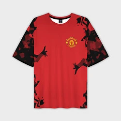 Мужская футболка оверсайз FC Manchester United: Red Original