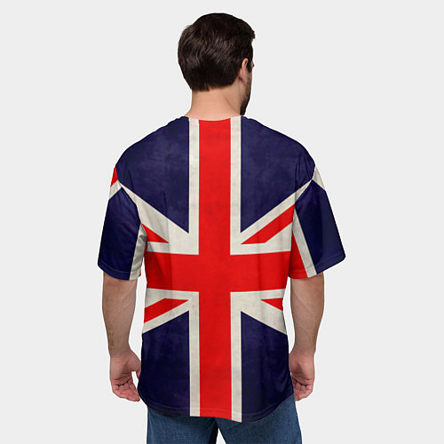Мужская футболка оверсайз Muse UK / 3D-принт – фото 4