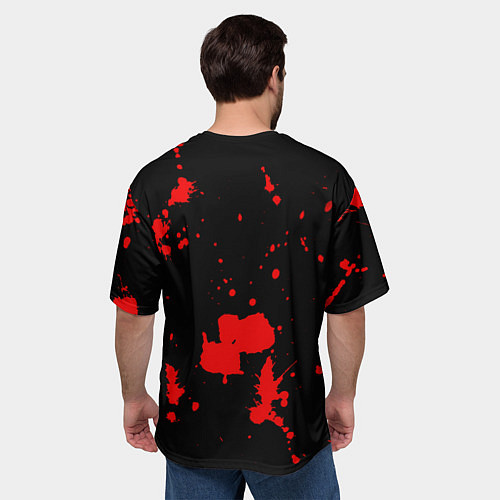 Мужская футболка оверсайз My Chemical Romance / 3D-принт – фото 4