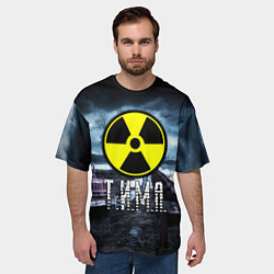 Футболка оверсайз мужская S.T.A.L.K.E.R: Тима, цвет: 3D-принт — фото 2
