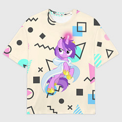 Футболка оверсайз мужская My Little Pony, цвет: 3D-принт