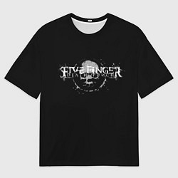 Футболка оверсайз мужская Five Finger: Death Punch, цвет: 3D-принт