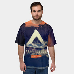 Футболка оверсайз мужская Architects: Devil's Island, цвет: 3D-принт — фото 2