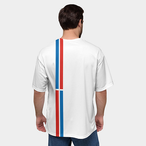 Мужская футболка оверсайз Пермский край / 3D-принт – фото 4