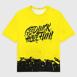 Футболка оверсайз мужская GLHF, цвет: 3D-принт