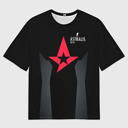 Футболка оверсайз мужская Astalis 2018: The Form, цвет: 3D-принт