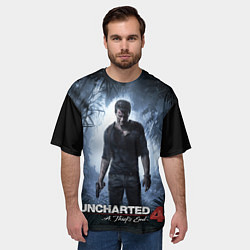 Футболка оверсайз мужская Uncharted 4: A Thief's End, цвет: 3D-принт — фото 2